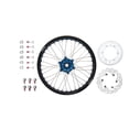 thumbnail image 1 of Tusk Impact Complete Rear Wheel Package 18 X 2.15 Black Rim/Silver Spoke/Blue Hub for Yamaha Yz250X 2016-2021, 1 of 8