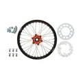 thumbnail image 1 of Tusk Impact Complete Rear Wheel Package 18 x 2.15 Black Rim/Silver Spoke/Orange Hub For KTM 450 EXC-F Six Days 2019, 1 of 8