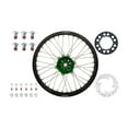 thumbnail image 1 of Tusk Impact Complete Rear Wheel Package 19 X 2.15 Black Rim/Silver Spoke/Green Hub for Kawasaki Kx250F 2004-2010, 1 of 7