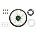 thumbnail image 1 of Tusk 1931330175 Impact Complete Rear Wheel Package 19 X 2.15 Black Rim/Silver Spoke/Green Hub, 1 of 8