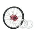 thumbnail image 1 of Tusk Impact Complete Rear Wheel Package 19 X 2.15 Black Rim/Silver Spoke/Red Hub for Honda Crf250R 2004-2009, 1 of 8