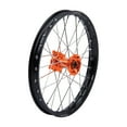 thumbnail image 1 of Tusk Impact Complete Wheel - Front 17 x 1.40 Black Rim/Silver Spoke/Orange Hub, 1 of 7