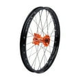 thumbnail image 1 of Tusk 01-Mf-14019-188369-927258 Impact Complete Wheel - Front 19 X 1.40 Black Rim/Silver Spoke/Orange Hub for Ktm 85 Sx 19/16 2020-2025, 1 of 6