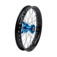 thumbnail image 1 of Tusk Impact Complete Wheel - Front 21 x 1.60 Black Rim/Silver Spoke/Blue Hub For Sherco 125 SC Cross Country 2019, 1 of 4