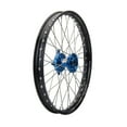 thumbnail image 1 of Tusk Impact Complete Wheel - Front 21 x 1.60 Black Rim/Silver Spoke/Blue Hub for KTM 450 SX 4-Stroke 2003-2006, 1 of 7