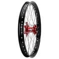 thumbnail image 1 of Tusk Impact Complete Wheel - Front 21 X 1.60 Black Rim/Silver Spoke/Red Hub for Ktm 150 Sx (Fuel Injected) 2025, 1 of 8