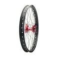 thumbnail image 1 of Tusk Impact Complete Wheel - Front 21 X 1.60 Black Rim/Silver Spoke/Red Hub, 1 of 7