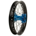 thumbnail image 1 of Tusk Impact Complete Wheel - Rear 16 X 1.85 Black Rim/Silver Spoke/Blue Hub for Ktm 85 Sx 19/16 2021-2024, 1 of 4