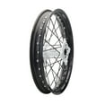 Tusk Impact Complete Wheel - Rear 19 x 2.15 Black Rim/Black Spoke/White ...