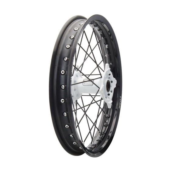 Tusk 01-Hr21519-1Wb68C2-Ad4Ef2 Impact Complete Wheel - Rear 19 X 2.15 Black Rim/Black Spoke/White Hub for Honda Cr250R 2002-2007