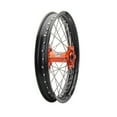 thumbnail image 1 of Tusk Impact Complete Wheel - Rear 19 X 2.15 Black Rim/Silver Spoke/Orange Hub for Ktm 250 Xc (Fuel Injected) 2020-2025, 1 of 3