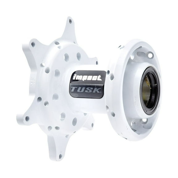 Tusk Impact Motorcycle Hub - Front White For HUSQVARNA FC 250 2014