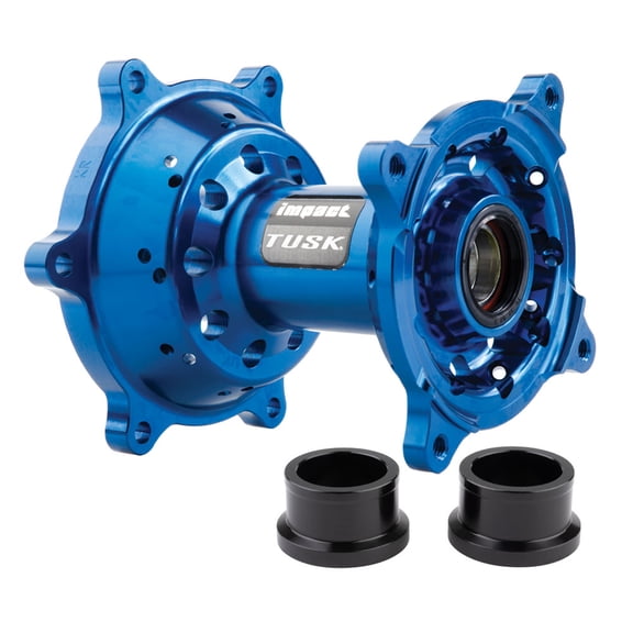 Tusk Impact Motorcycle Hub - Rear Blue For Yamaha YZ450FX 2024-2026