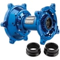 thumbnail image 1 of Tusk Impact Motorcycle Hub - Rear Blue, 1 of 2