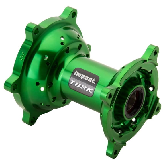 Tusk Impact Motorcycle Hub - Rear Green for Kawasaki KX450 50th Anniversary Edition 2024