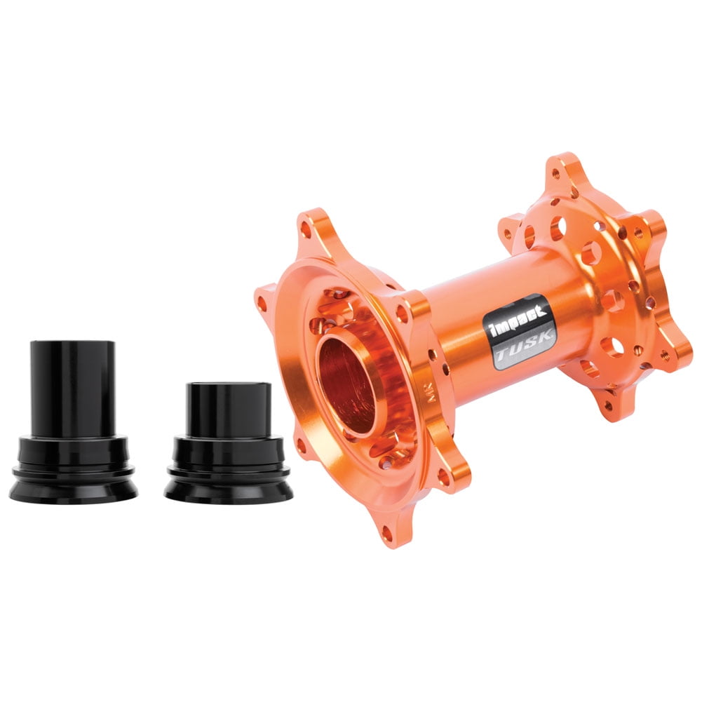 Tusk Impact Motorcycle Hub Rear Orange for Husqvarna TX 300 (Fuel