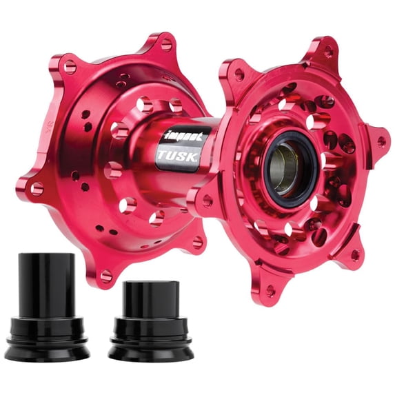 Tusk Impact Motorcycle Hub - Rear Red for Gasgas Mc 125 2024