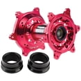 thumbnail image 1 of Tusk Impact Motorcycle Hub - Rear Red for Husqvarna TX 300 (Fuel Injected) 2020-2022, 1 of 2