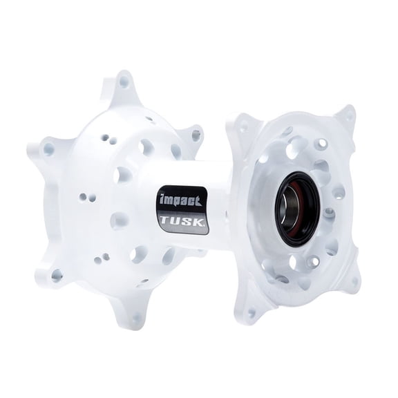 Tusk Impact Motorcycle Hub - Rear White For HONDA CR250R 2005-2007
