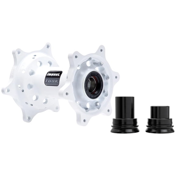 Tusk Impact Motorcycle Hub - Rear White for KTM 300 XC (Fuel Injected) 2023-2024