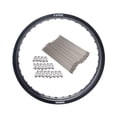thumbnail image 1 of TUSK Impact Rear Rim and Spoke Kit 18 x 2.15 Black for Husqvarna TC 250 (Fuel Injected) 2023-2025, 1 of 2