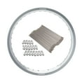 thumbnail image 1 of Tusk Impact Rear Rim and Spoke Kit 19 x 2.15 Silver For HUSQVARNA TE 300 2014-2018, 1 of 4