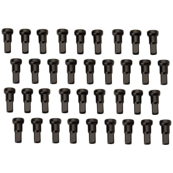 Tusk Impact Wheel Replacement Spoke Nipple Kit Front Black for Gasgas Mc 250F 2021-2025