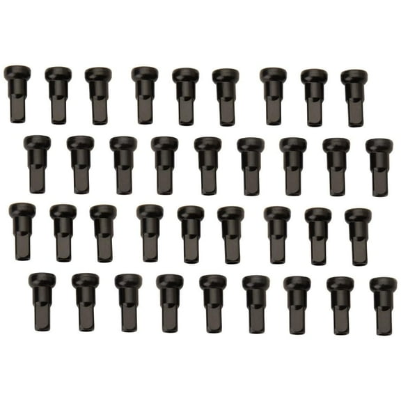Tusk Impact Wheel Replacement Spoke Nipple Kit Front Black for Sherco 300 Sef-R Racing 2014-2022