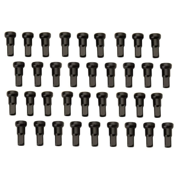 Tusk Impact Wheel Replacement Spoke Nipple Kit Rear Black for Husqvarna Fe 501 2014-2022