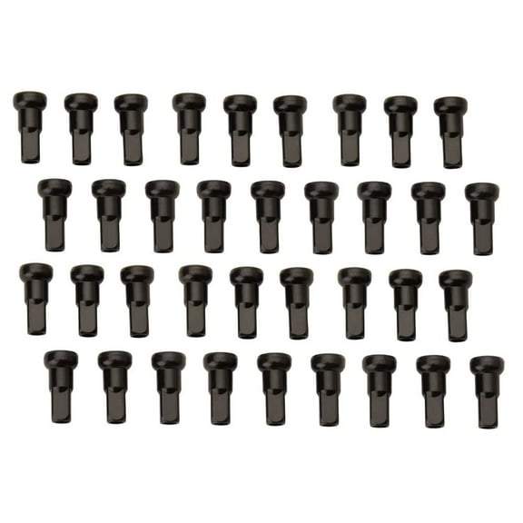 Tusk Impact Wheel Replacement Spoke Nipple Kit Rear Black For KTM 350 SX-F 2011-2025