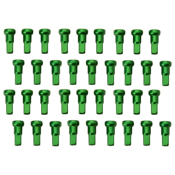 Tusk Impact Wheel Replacement Spoke Nipple Kit Rear Green For KTM 450 XCF-W 2023