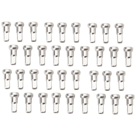 Tusk Npk-Q4-076E73-074468 Impact Wheel Replacement Spoke Nipple Kit Rear Silver for Honda Crf450R 2002-2025