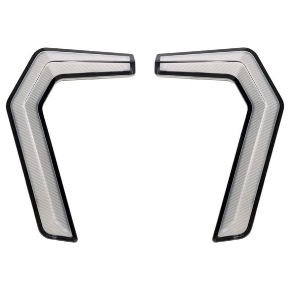 Tusk LED Front Accent Lights with Turn Signals For Polaris GENERAL 4 1000 EPS 2017-2021