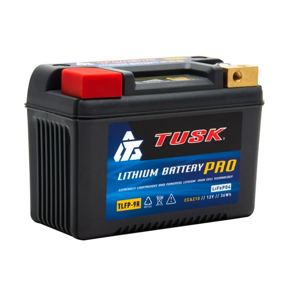 Tusk Lithium Pro Battery TLFP-9R For Suzuki GSX-8R 2025-2026