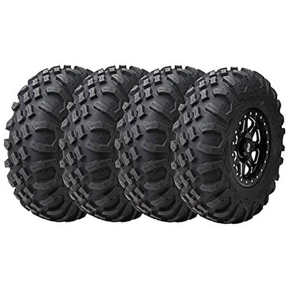 Tusk Megabite Radial UTV Tire & Wheel Kit 30x10x14 Polaris RZR XP 1000