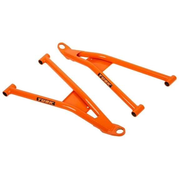 Tusk Mohawk Extreme Duty High Clearance Lower A-Arms Orange without Hardware For Polaris RZR XP 4 Turbo EPS 2017-2021
