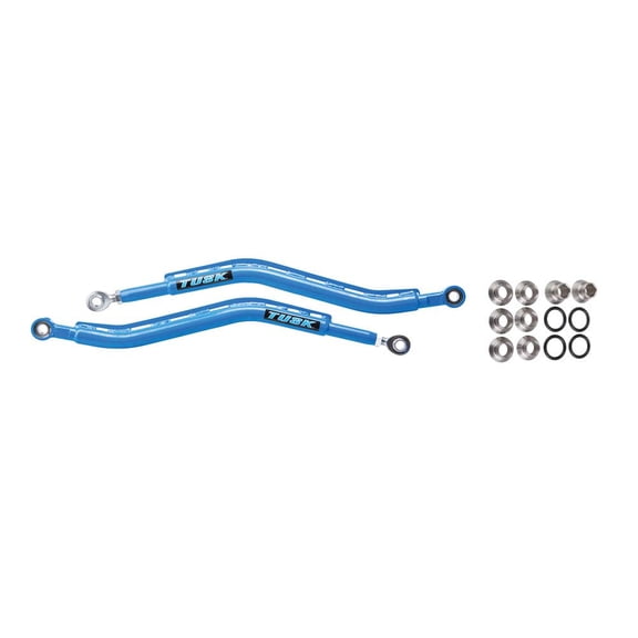 Tusk Mohawk Extreme Duty High Clearance Lower Radius Rods Blue M12 Bolts