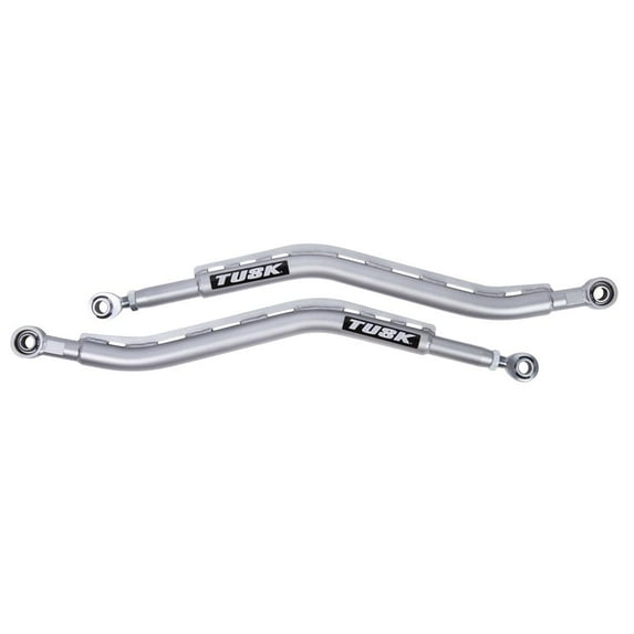 Tusk Mohawk Extreme Duty High Clearance Lower Radius Rods Silver For POLARIS RZR XP 4 Turbo EPS 2017-2021