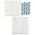 thumbnail image 1 of Tusk Motorcycle Spoke Kit - Front 21" Silver Spoke/Blue Nipple for Sherco 300 Sef-R 2016-2017, 1 of 8