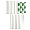 thumbnail image 1 of Tusk Motorcycle Spoke Kit - Front 21" Silver Spoke/Green Nipple For Sherco 250 SEF Factory 2018-2023, 1 of 8