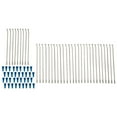 thumbnail image 1 of Tusk Motorcycle Spoke Kit - Rear 18" Silver Spoke/Blue Nipple For SHERCO 450 SEF-R Six Days 2017, 1 of 7
