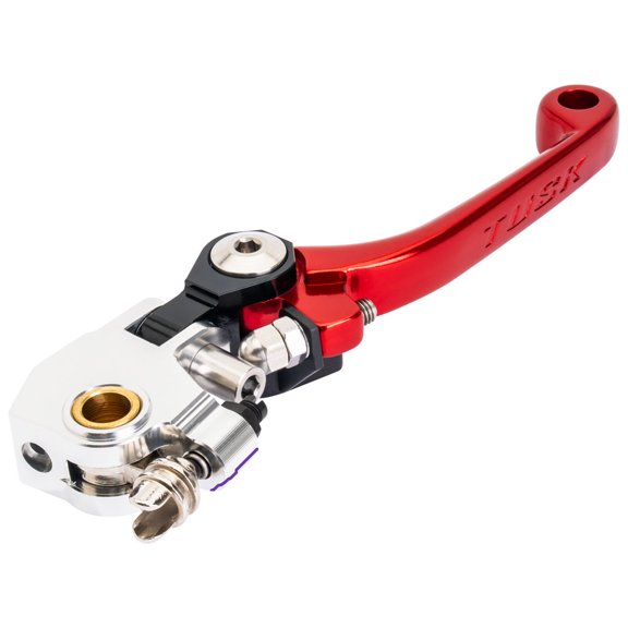 Tusk Multi-Pivot Brake Lever Red For Kove MX 450 2026