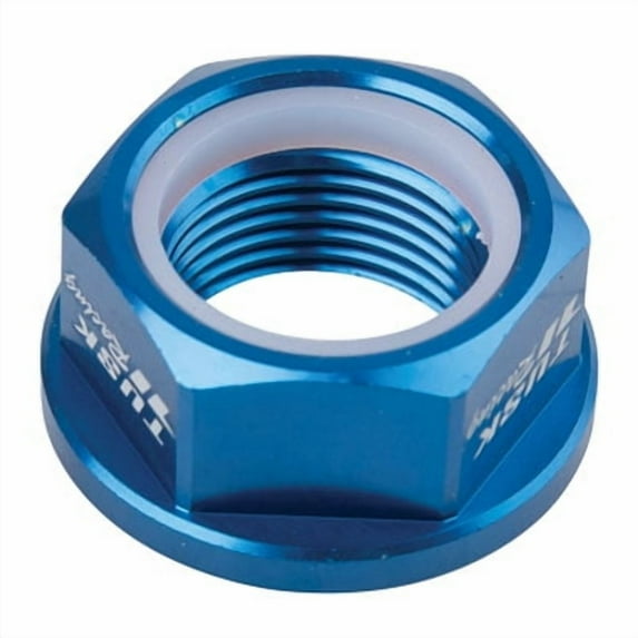 Tusk Nyloc Axle Nut M20 X 1.50 Blue For Yamaha YZ400F 1999