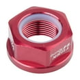 thumbnail image 1 of Tusk Nyloc Axle Nut M22 X 1.50 Red for Kawasaki Kx125 2003-2005, 1 of 6
