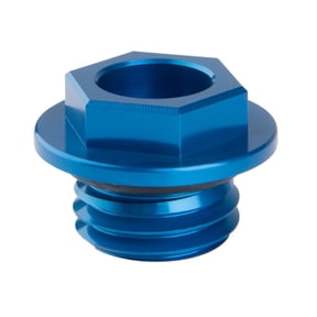 Tusk Oil Filler Plug Blue For Kawasaki KX450 X 2021-2024