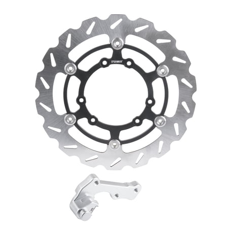 Tusk Oversized Floating Typhoon Brake Rotor Kit, Front 270mm For Honda CRF250R 2004-2014