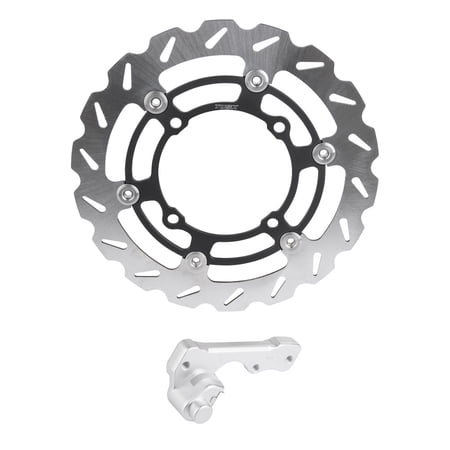 Tusk Oversized Floating Typhoon Brake Rotor Kit, Front 270mm For Kawasaki KLX450R 2008-2009