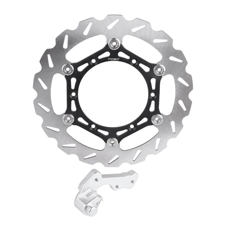 Tusk Oversized Floating Typhoon Brake Rotor Kit, Front 270Mm