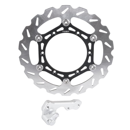 Tusk Oversized Floating Typhoon Brake Rotor Kit, Front 270mm