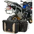 thumbnail image 1 of Tusk Pannier Racks With Olympus Pannier Bags Black/Tan w/ Silver Racks, 1 of 2